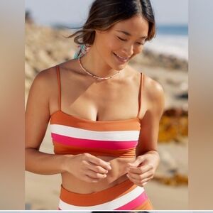 L*space REBEL Stripe swim top